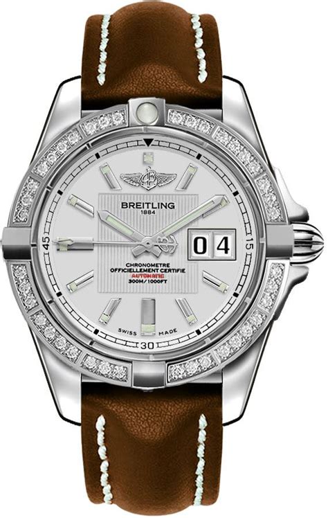 breitling galactic 30 mm|Breitling galactic 41 diamond bezel.